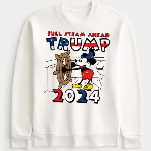 Trump 2024 Full Steam Ahead Sweatshirt