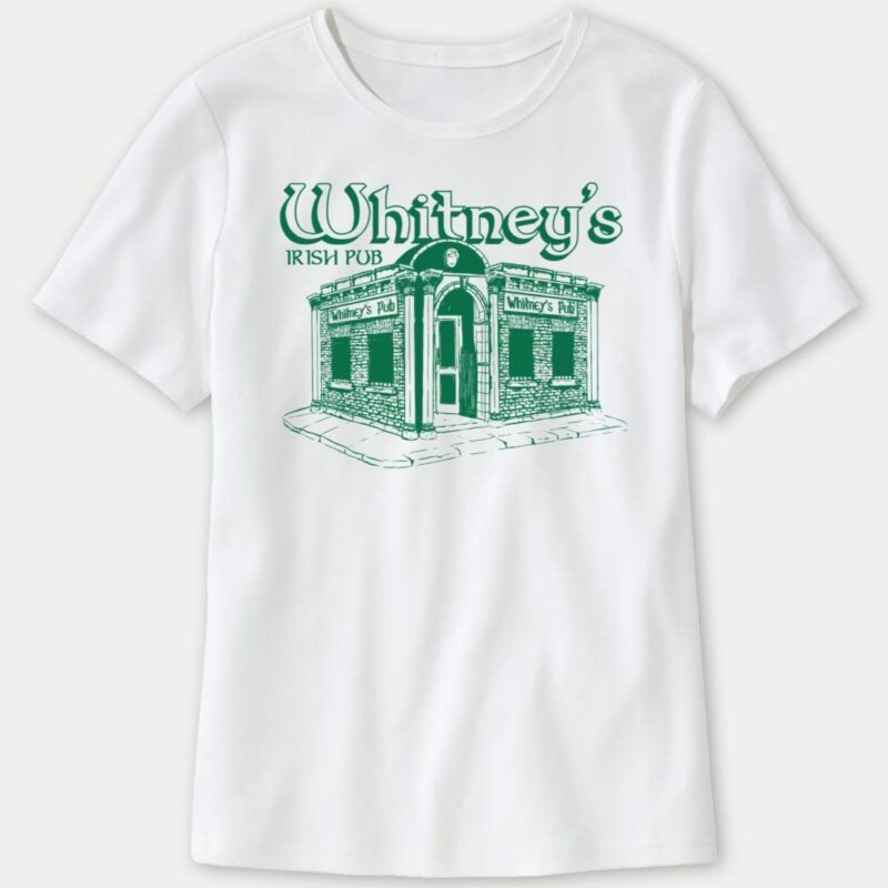 Whitney's Irish Pub 2024 Ladies Boyfriend Shirt