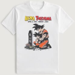 Akira Toriyama Dragon Ball Z 1955 2024 T-Shirt