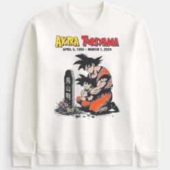 Akira Toriyama Dragon Ball Z 1955 2024 Sweatshirt