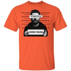 Chris Young Mugshot Orange T-Shirt