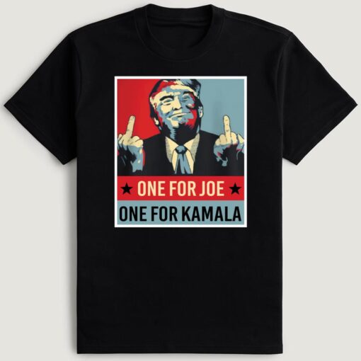 Trump One For Joe One For Kamala T-Shirt