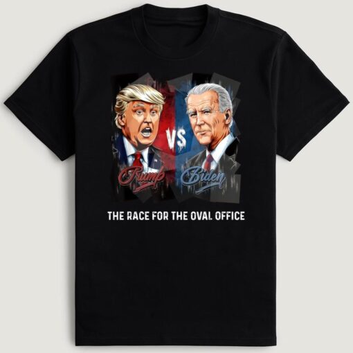 Trump Vs Biden 2024 Presidential Elections Funny Debate Shirt