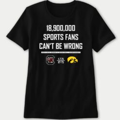 18,900,000 Sports Fans Can't Be Wrong Ladies Boyfriend Shirt