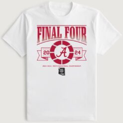 Alabama Men's Basketball 2024 Final Four T-Shirt