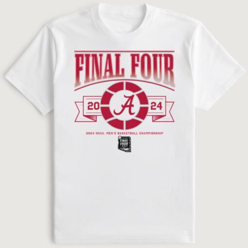 Alabama Men's Basketball 2024 Final Four T-Shirt