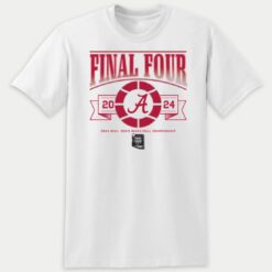 Alabama Men's Basketball 2024 Final Four Premium SS T-Shirt