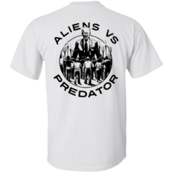 [Back] Biden Aliens Vs Predator T-Shirt