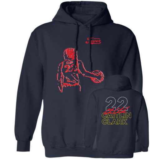 [Front+Back] Caitlin Clark 22 Indiana Fever Hoodie