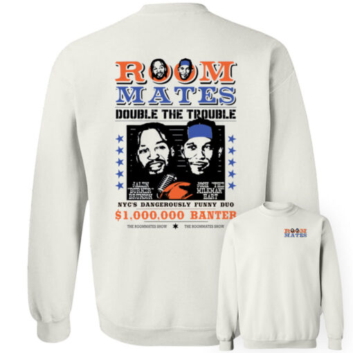 [Front+Back] Double Trouble Room Mates Sweatshirt