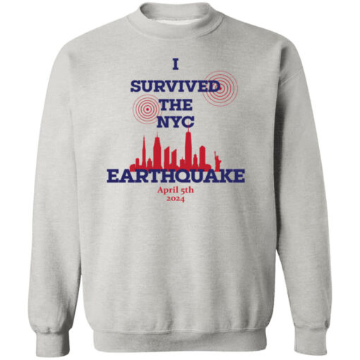 I Survived The NYC Earthquake April 5th, 2024 Sweatshirt