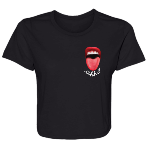 Stallion Wearing Mouth ahh Cropped Tee