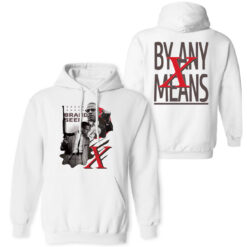 [Front+Back] Anthony Edwards Brand Seen Malcolm X By Any Means Hoodie