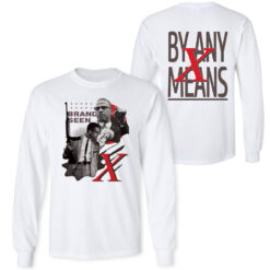 [Front+Back] Anthony Edwards Brand Seen Malcolm X By Any Means Long Sleeve T-Shirt