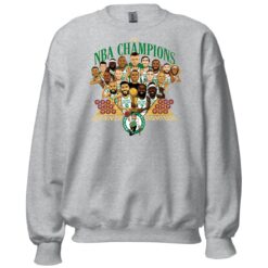 Aaron Dana Boston Celtics 2024 Champions Banner Eighteen Sweatshirt