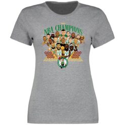 Aaron Dana Boston Celtics 2024 Champions Banner Eighteen Ladies Boyfriend Shirt