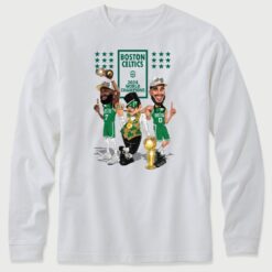 Areapintada Boston Celtics 2024 World Champions Long Sleeve T-Shirt