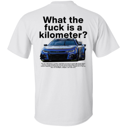 [Back] What The F** Is A Kilometer T-Shirt