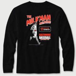 Baltimore Orioles The Milkman Delivers Colton Cowser Long Sleeve T-Shirt