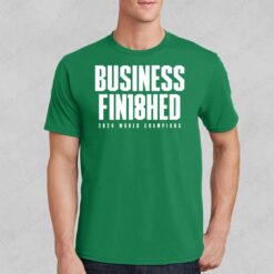 Boston Basketball Business Finished 2024 Shirt
