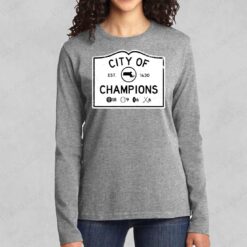 Boston City Of Champions Long Sleeve Shirt