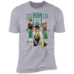 Bri Marie D Boston Celtics 2024 World Champions Premium SS T-Shirt
