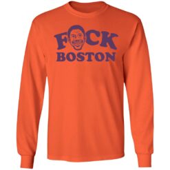 F Boston Basketball Fan Long Sleeve T-Shirt