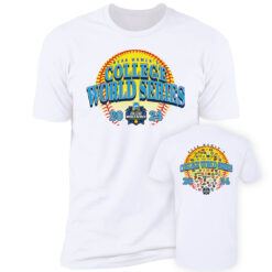 2024 NCAA Softball Women's College World Series Team Sliding Home Premium SS T-Shirt