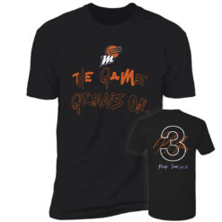 [Front+Back] Diana Taurasi Phoenix The Game Grows On Premium SS T-Shirt