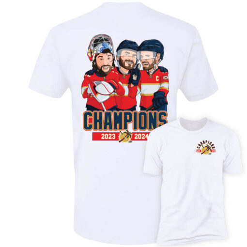 [Front+Back] Florida Champions 2023 2024 Premium SS T-Shirt