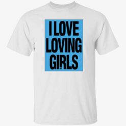 Jen Beattie Wearing I Love Loving Girls Shirt