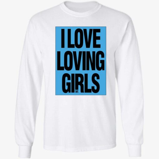Jen Beattie Wearing I Love Loving Girls Premium SS T-Shirt