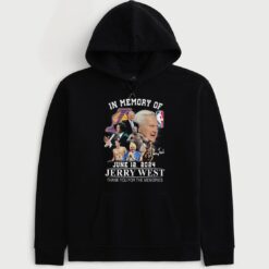 Jerry West 1938-2024 Thank You for the Memories Hoodie