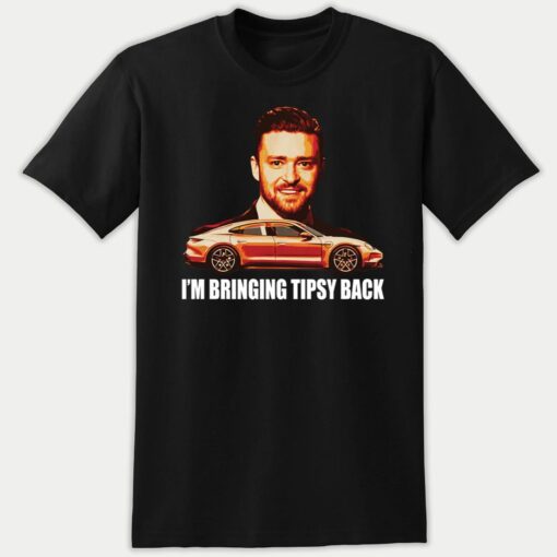 Justin Timberlake Tipsy Back Premium SS T-Shirt