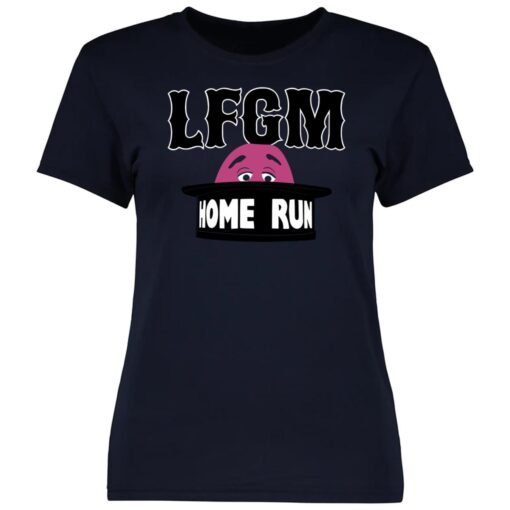 LFGM Grimace Home Run Ladies Boyfriend Shirt