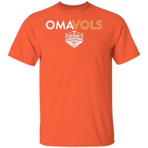 Tennessee Baseball Champion Omavols 2024 T-Shirt