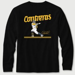 William Contreras Slugger Swing Long Sleeve T-Shirt