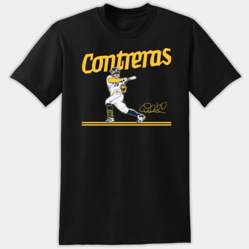 William Contreras Slugger Swing Premium SS T-Shirt