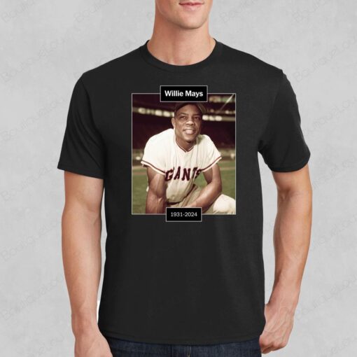 Willie Mays 1931 2024 Shirt