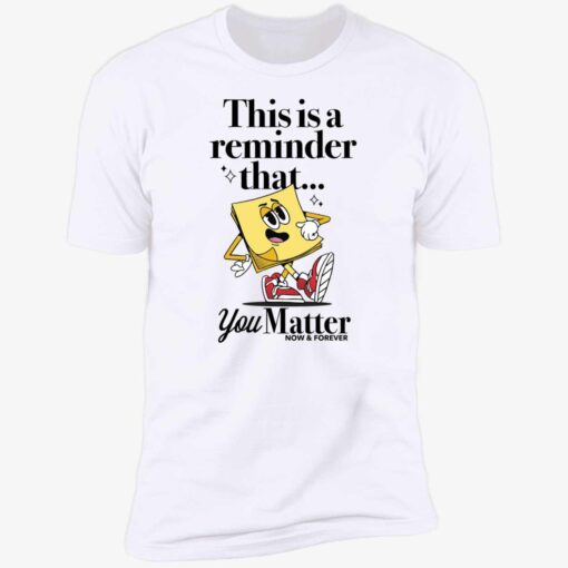 Xavier Tillman This Is A Reminder That You Matter Premium SS T-Shirt
