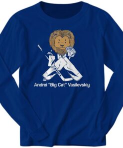 Andrei Vasilevskiy Big Cat Guy Long Sleeve Shirt